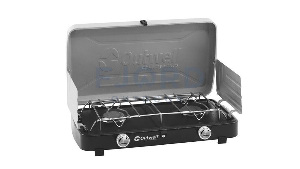 Gourmet Cooker met 2 branders en deksel